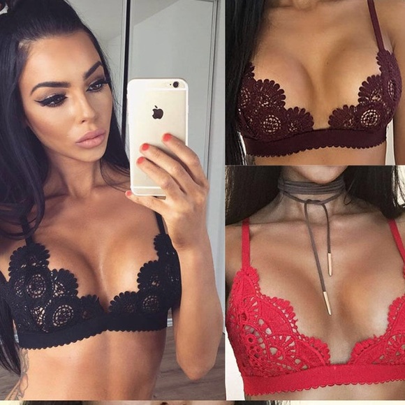 🌷Sexy Lace Bralette - Picture 4 of 5